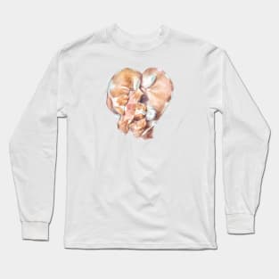 Follow Your Heart Snuggling Beagles Long Sleeve T-Shirt